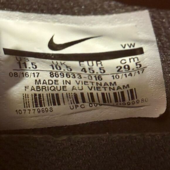 Nike Max Air Full Ride Training Mens Size‎ 11.5
Cool Gray - Picture 11 of 11